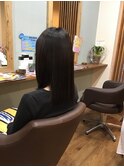 ミディアムナチュラルストレート