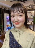 バングがドンピシャ　外ハネボブ