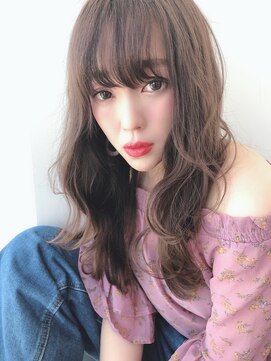 ラカーロ(La CARO) La CARO チョコレートカラー×フェアリーロングby荒川