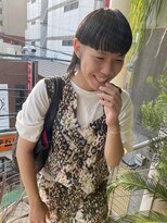 フィン(fin,)&nbsp;ツイストスパイラル/韓国マッシュ/センターパート/ブリーチ