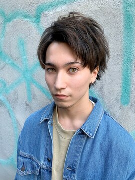 ロンド ロビン 栄(Lond robin) 【Lond robin】高瀬慎也 10代 20代 ツーブロ アップバング