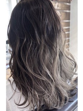 ルー(loup) ☆シルバーグレージュ☆ホワイトグレージュ/グラデーション