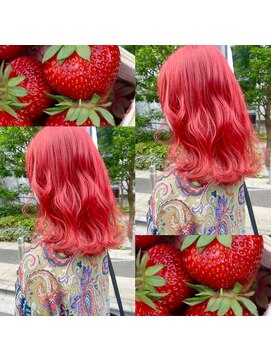 シェリエ(Cherie) レッドカラー/ベリーレッド/チェリーレッド/赤髪/