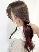 リベラ(LIBERA)&nbsp;《TARO》コーラルピンク インナーカラー