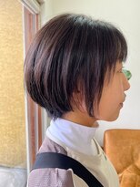 エルフゥ(Elle fou)&nbsp;丸みボブ　　ツヤ髪