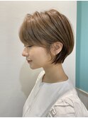【春日美月】耳にかけても隙間が気にならないショートヘア