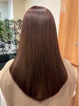 ラヴィソン ヘアー(RAVISSANT HAIR)の写真/≪矢場町・栄≫１人１人の髪質、ダメージに合わせてご提案☆髪の内部から補修し、サロン帰りの美髪をキープ