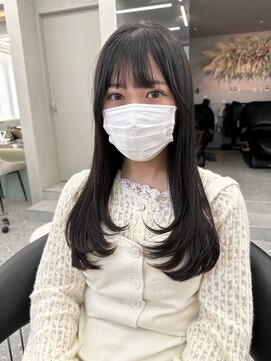 ロンド マーレ 天神大名店(Lond mare) イメチェン/チェリーブラウン/フェミニン/束感/髪質改善