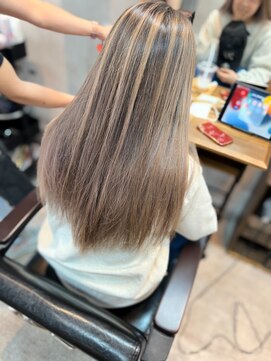 アイスプロドバイブルーム 木更津店(ice prod by bloom) ミディアムヘア/デザインカラー/フェイスフレーミング/木更津