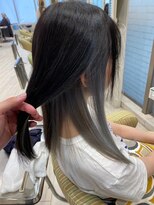 ビス ヘア アンド ビューティー 西新井店(Vis Hair＆Beauty)&nbsp;20代30代大人かわいい艶感グレージュインナカラー