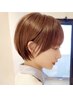 【来店3回目以降】カット+選べるケアカラー+髪質改善オージュア+超音波ケア