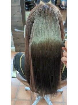 ヘアルーム モア(hair room More) ~縮毛矯正の概念が変わる~ 20代 髪質改善 カラー