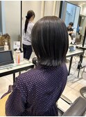 透明感アッシュ系カラー　【銀座】福田