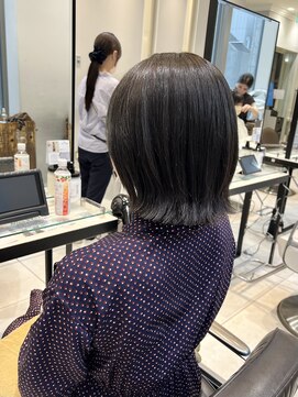 ネオリーブギンザ 銀座店(Neolive GINZA) 透明感アッシュ系カラー　【銀座】福田