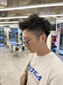 ブラウン(Brown) スパイキーショート