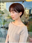 丸みショートボブ