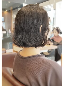 フロア(FLOOR) #黒髪ボブ#ボブパーマ#金沢文庫FLOOR八木