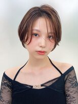 小顔レイヤーカットデジタルパーマくびれヘア