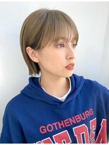 ガーデントウキョウ(GARDEN Tokyo)&nbsp;ミニボブ/ボブ/オリーブベージュ/似合わせカット/20代３０代