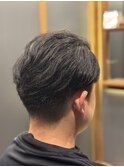 毛流れショートスタイル