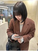 顔周りレイヤーボブ