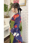 ＊THE  RIRE.  袴ヘアアレンジ×タイトシニヨン＊