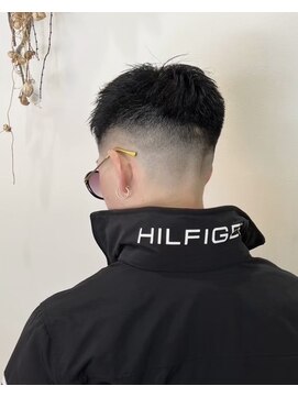 ミナト(minato) フェードカット/スパイキーショート