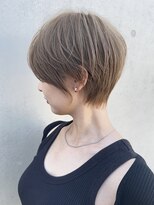 ショートボブ髪型30代40代50代前髪あり前髪なし面長丸顔【倉田】