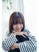 王道フルバング×シンプルボブ