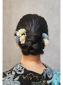 浴衣アレンジ