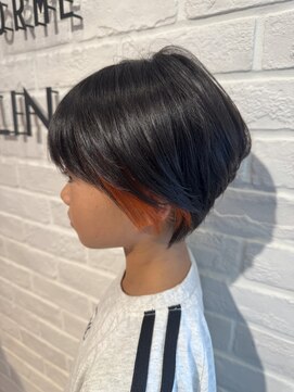 ビューティー エールフォルム 浜松有玉店(BEAUTY YELLFORME) インナーカラーオレンジ!