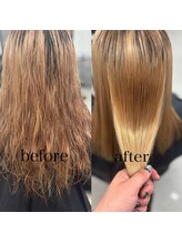 髪質改善ストレートで叶う憧れの艶髪