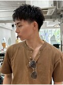スパイキーベリーショート/マレットヘア/チャコールグレー1