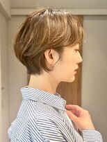 サン 白金台(SUN)&nbsp;透明感カラーのくびれショートボブ白金目黒