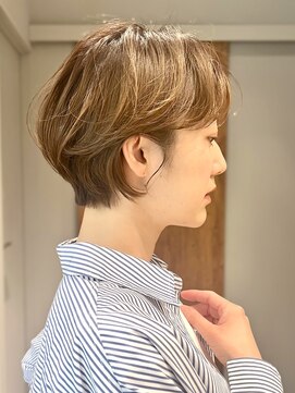 サン 白金台(SUN) 透明感カラーのくびれショートボブ白金目黒