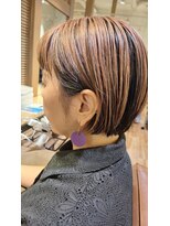 ヘアーズ ロッソ(hair's ROSSO)&nbsp;umbrellacolor×miniBob