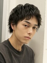 バイフィフス 原宿/表参道(by fifth)&nbsp;原宿ツイストスパイラルパーマメンズカットラウンドマッシュ30代