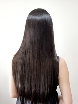 ミヨン 熊本店(miyon) 【miyon】韓国レイヤーカット×暗髪カラー×髪質改善