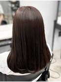 上品韓国ヘアチョコレートベージュ