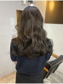 20代30代髪質改善カラー暗髪冬カラーグレージュレイヤー小顔