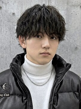 2025【ばちエモシャドウパーマ】奈良/香芝/五位堂/メンズパーマ