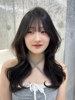 ロール 博多(Role)&nbsp;黒髪/オリーブグレー/ココアベージュ/小顔に見せるヘア/透明感