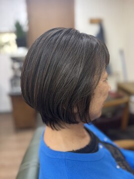大人ショートボブ/20代/30代/40代/50代/北本/桶川/鴻巣