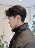 フェザーショートフェザーパーマ秋冬トレンドヘア