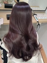 エヌアイ オモテサンドウ(ni omotesando) ☆ツヤ感たっぷりラベンダーピンクカラー☆