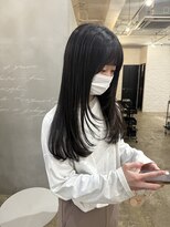 ヘアーワークスヴィクサス 諫早店(HAIR WORKS VIXUS)&nbsp;【VIXUS 持永早紀子】顔まわりレイヤー