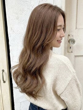 エノア 東京(ENORE) ブリーチなしダブルカラー｜ヘーゼルベージュ