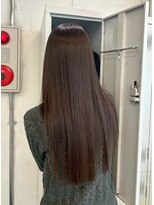バンクスヘアー(BANK'S HAIR)&nbsp;池袋　髪質改善　ケラチン　グレージュ赤み消しカラー