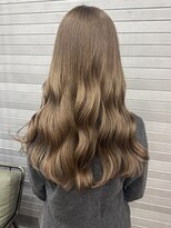 ロックス バイ マグ 松本(rocks BY MAG)&nbsp;透明感◎ブリーチミルクティーベージュロング×レイヤー