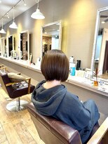 ヘアーメイクロージー 八軒店 (HAIR MAKE ROSY)&nbsp;AIイメージ再現大人丸みショートバッサリ補正